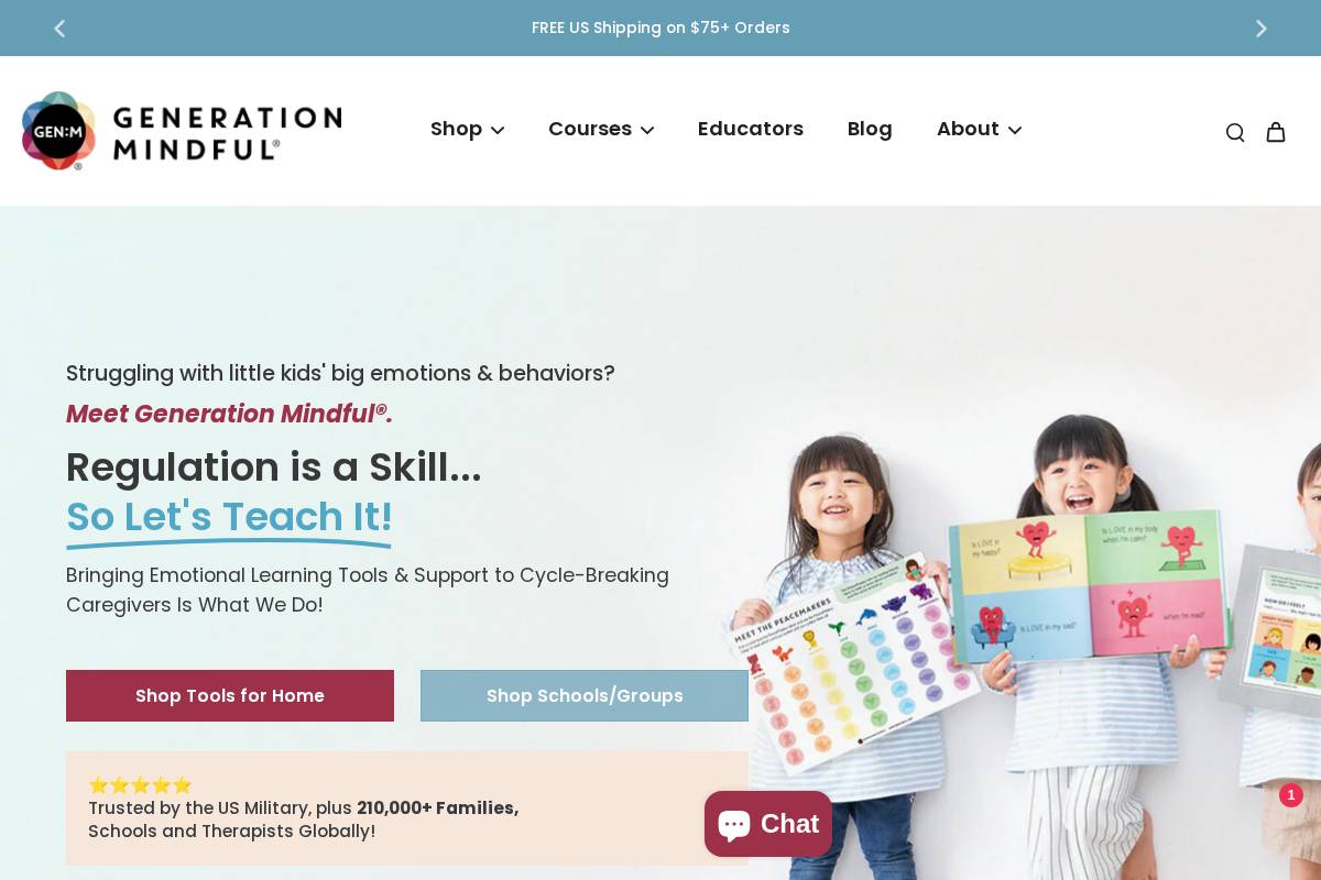 genmindful.com homepage screenshot
