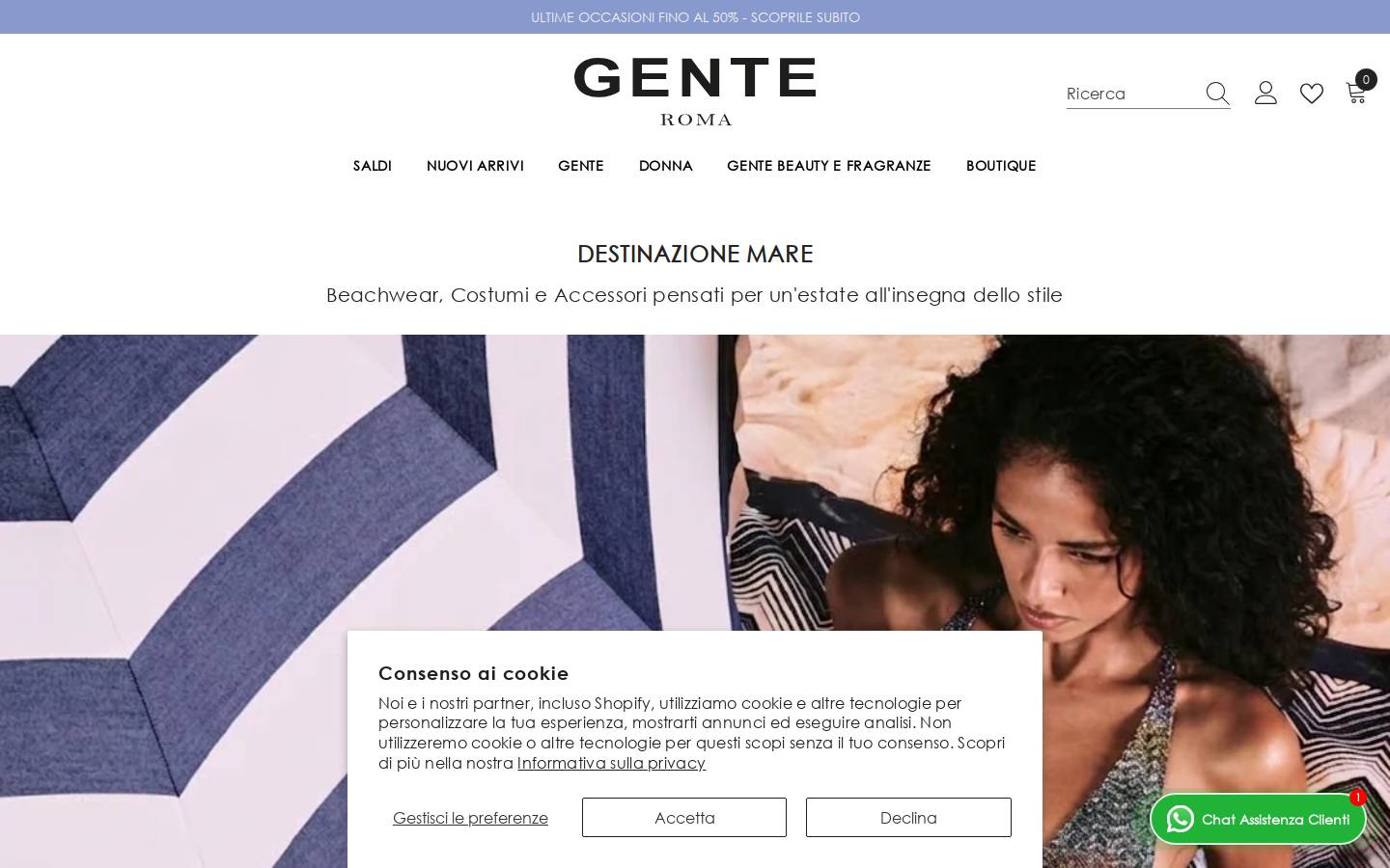 GENTE Roma homepage screenshot