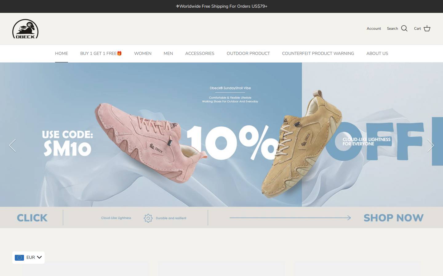 gentsstride.com homepage screenshot