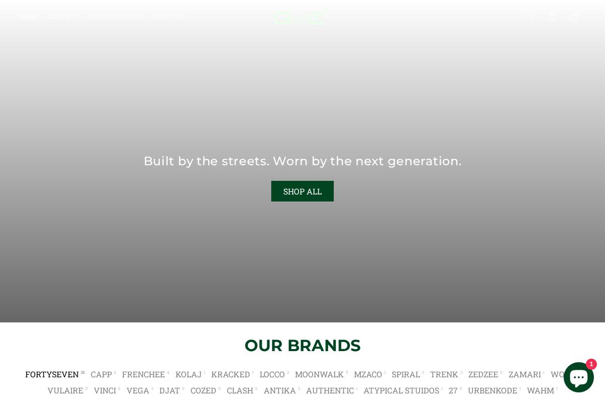 genz-s.com homepage screenshot
