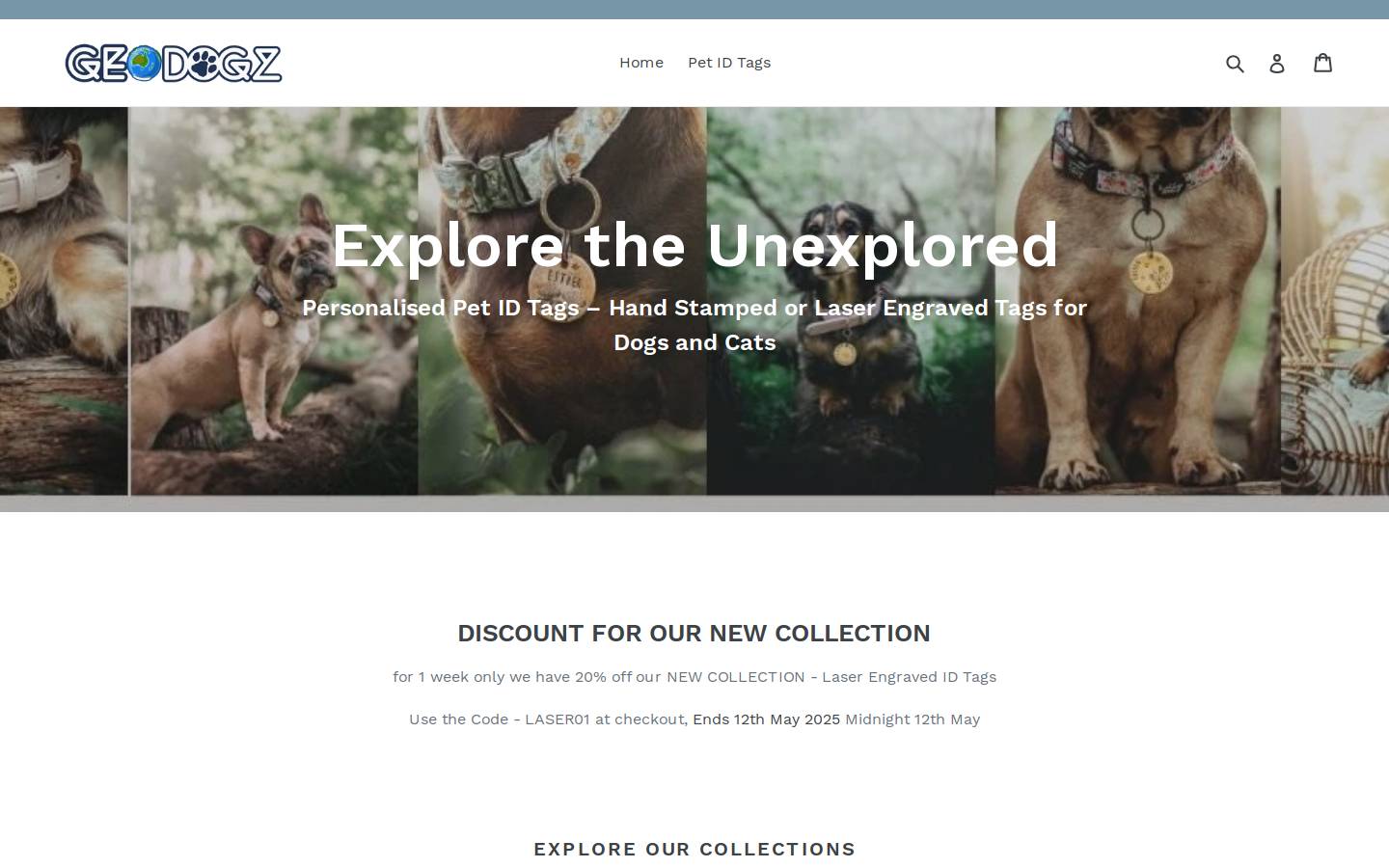 geodogz.com homepage screenshot