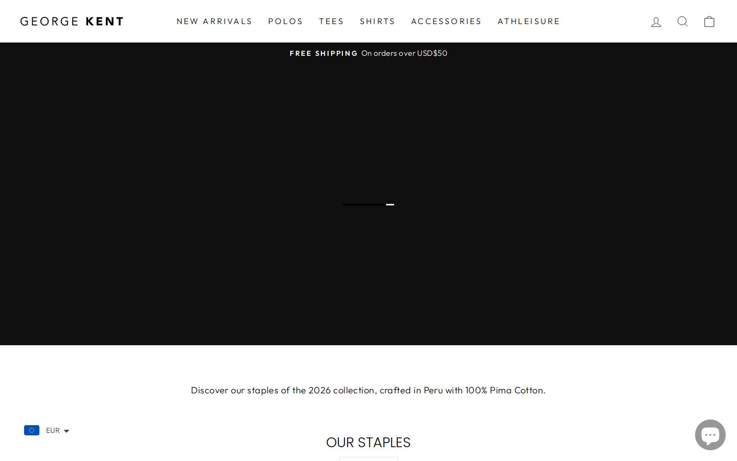 georgekent.com homepage screenshot