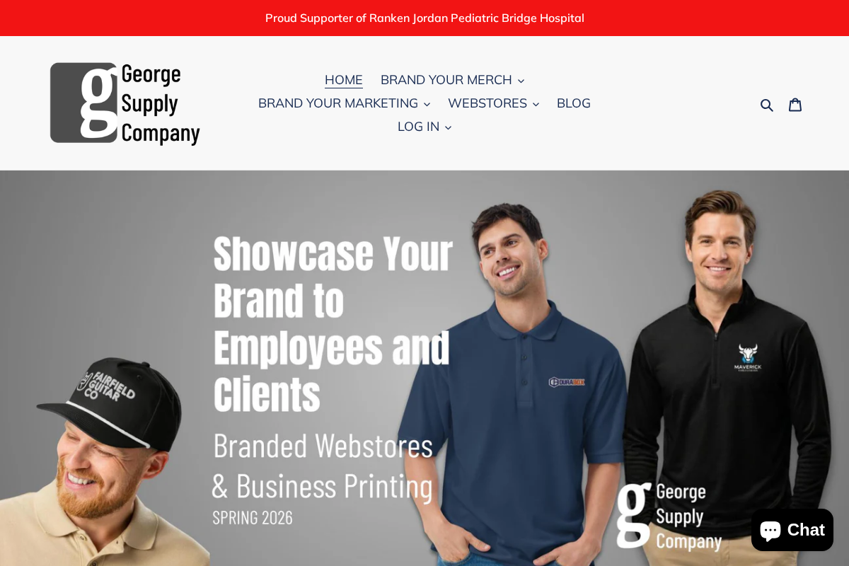 georgesupplyco.com homepage screenshot