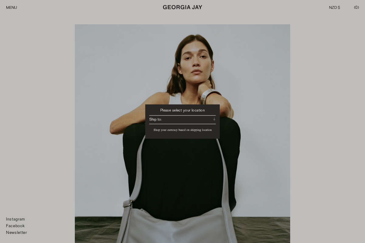 georgiajay.com homepage screenshot