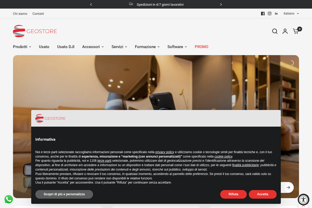 geostore.it homepage screenshot