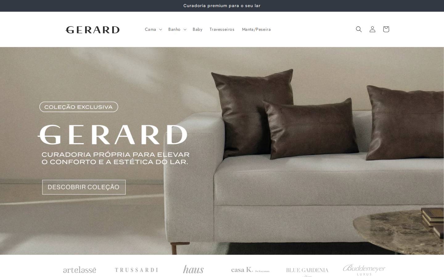 gerardhome.com.br homepage screenshot