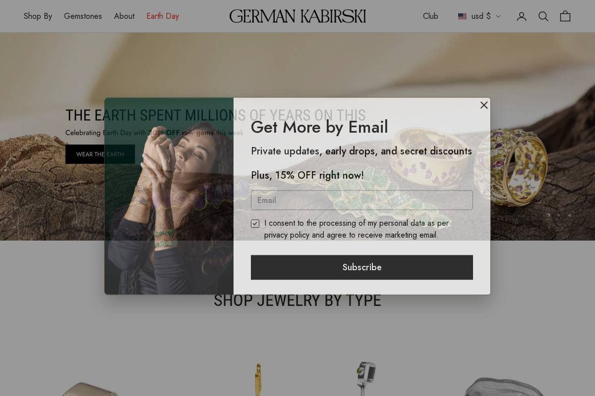 germankabirski.com homepage screenshot