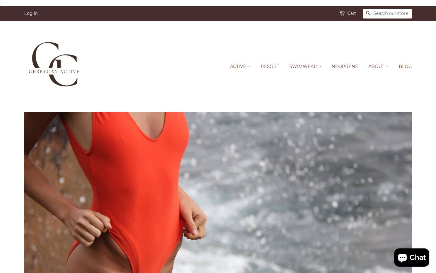 gerrycanactive.com homepage screenshot