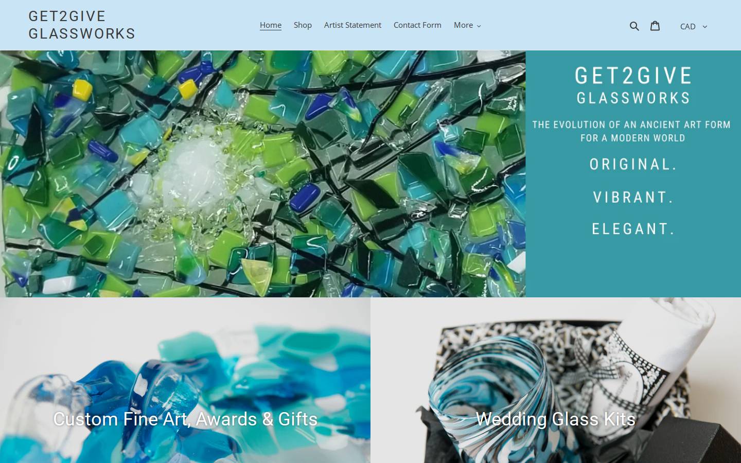 get2give.com homepage screenshot