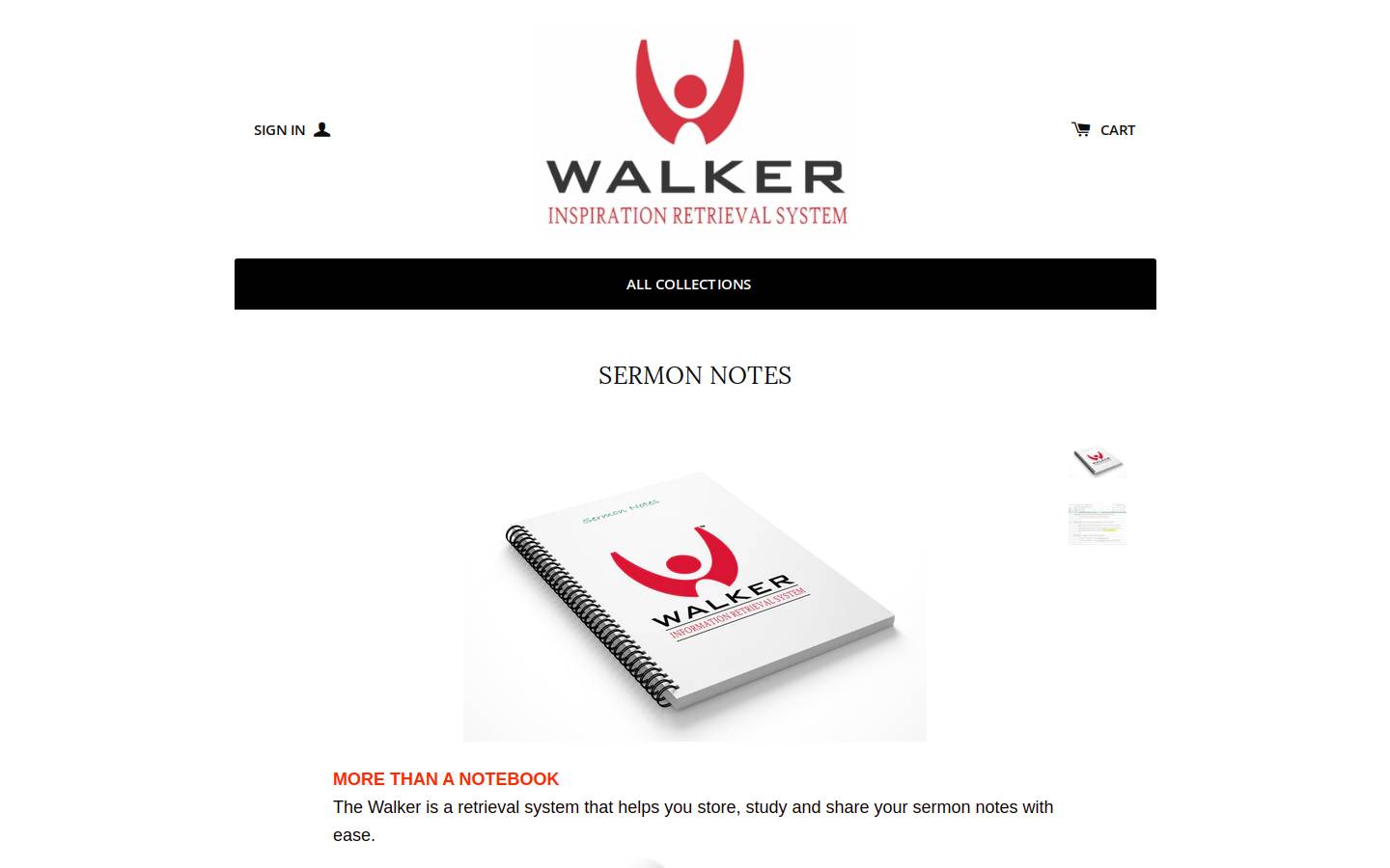 getawalker.com homepage screenshot