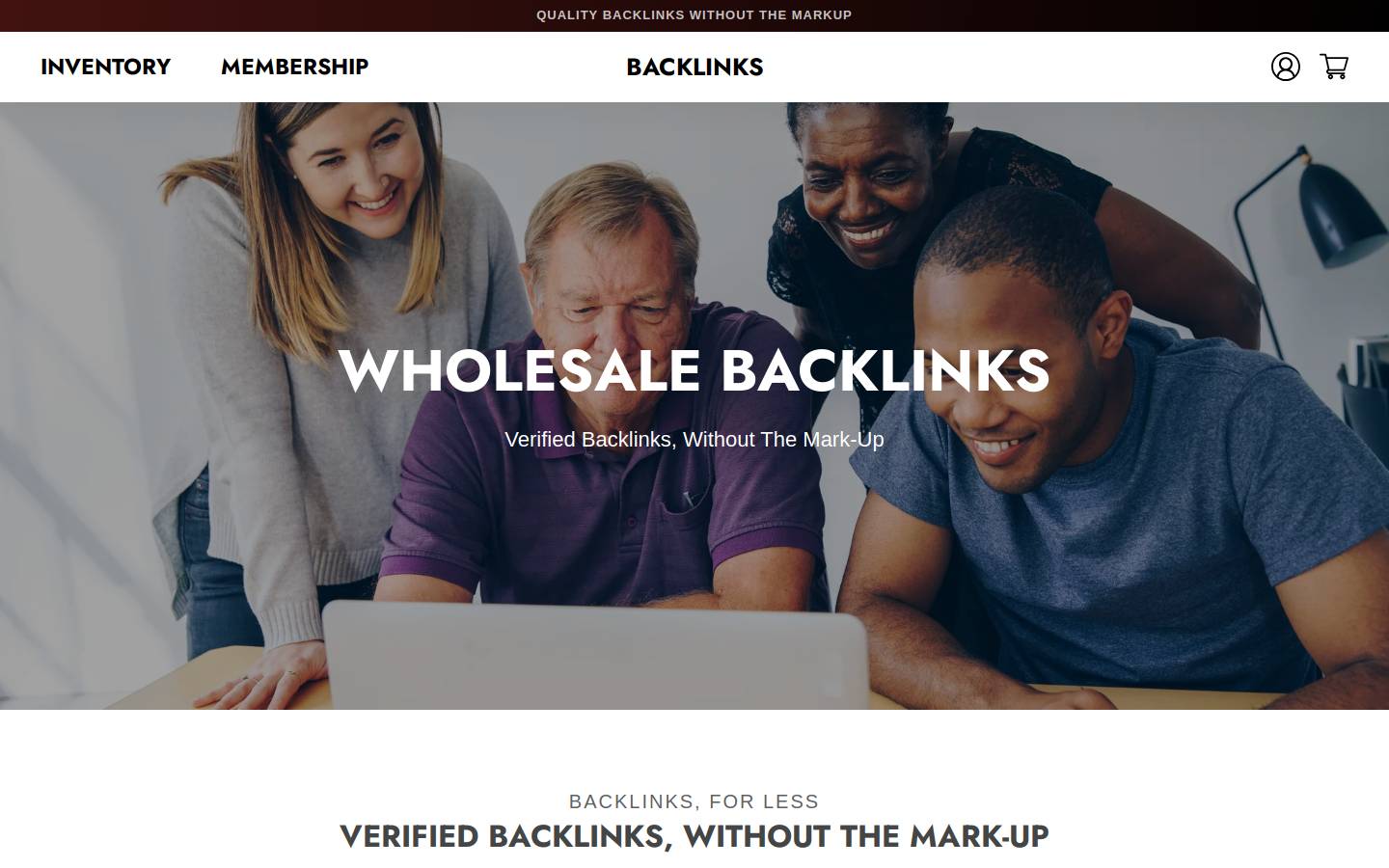 getbacklinks.io homepage screenshot