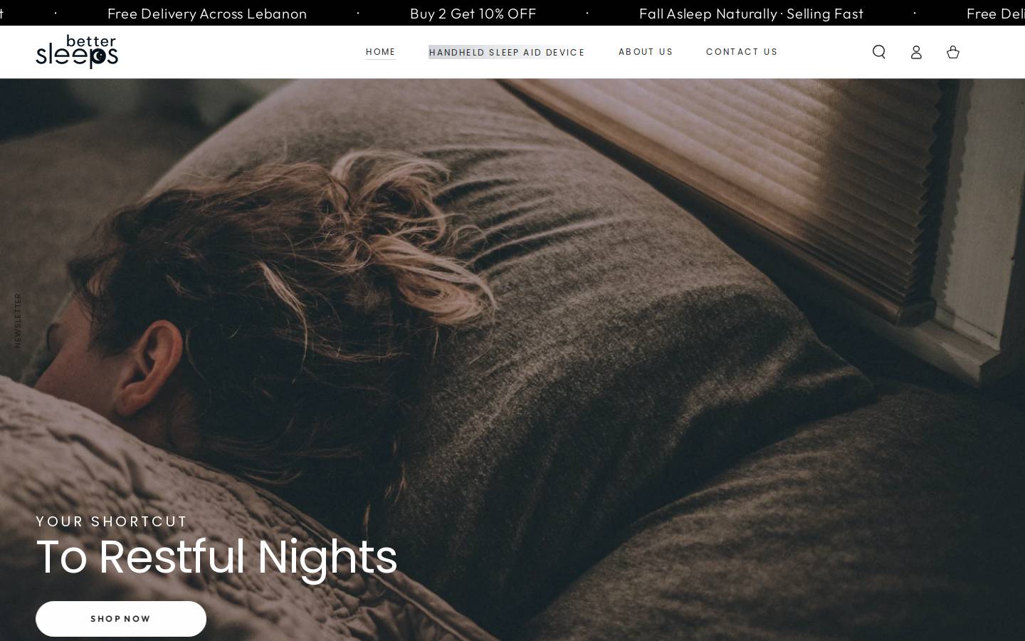 getbettersleeps.com homepage screenshot