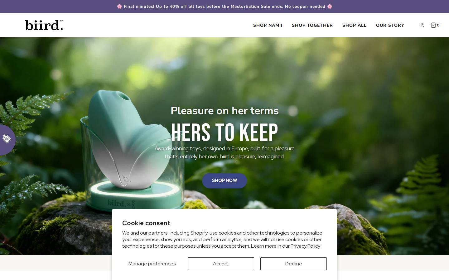 getbiird.com homepage screenshot