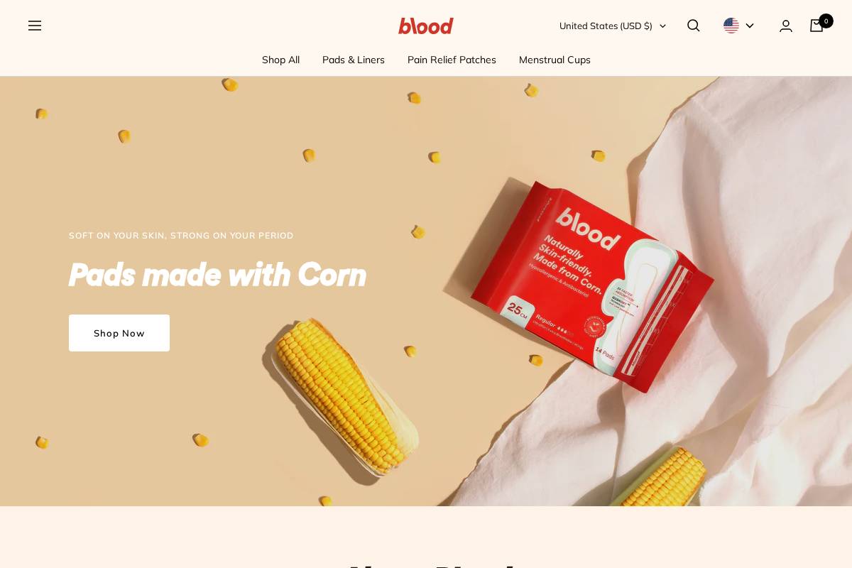 getblood.com homepage screenshot