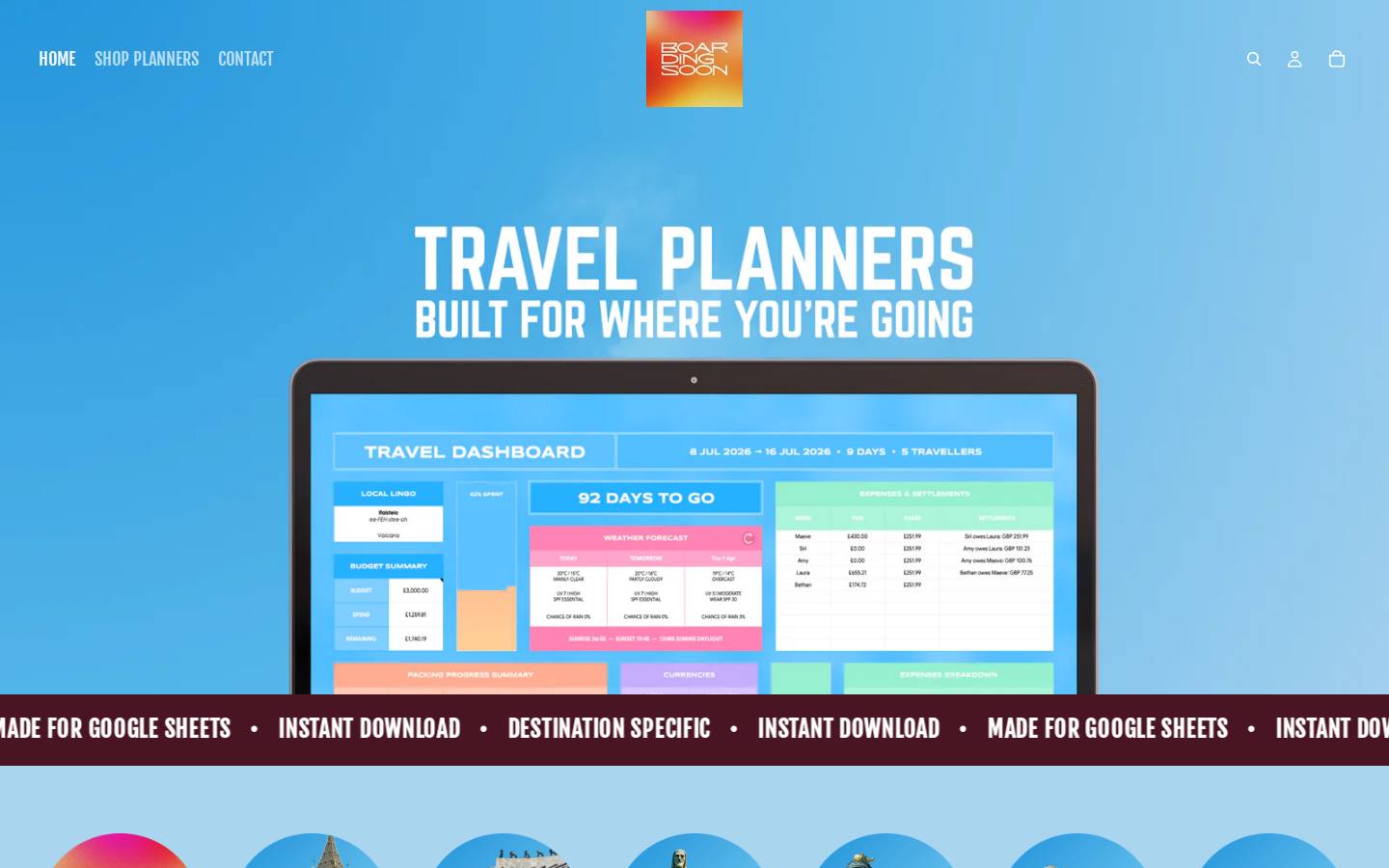 getboardingsoon.com homepage screenshot