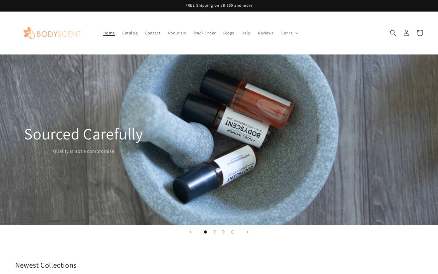 getbodyscent.com homepage screenshot