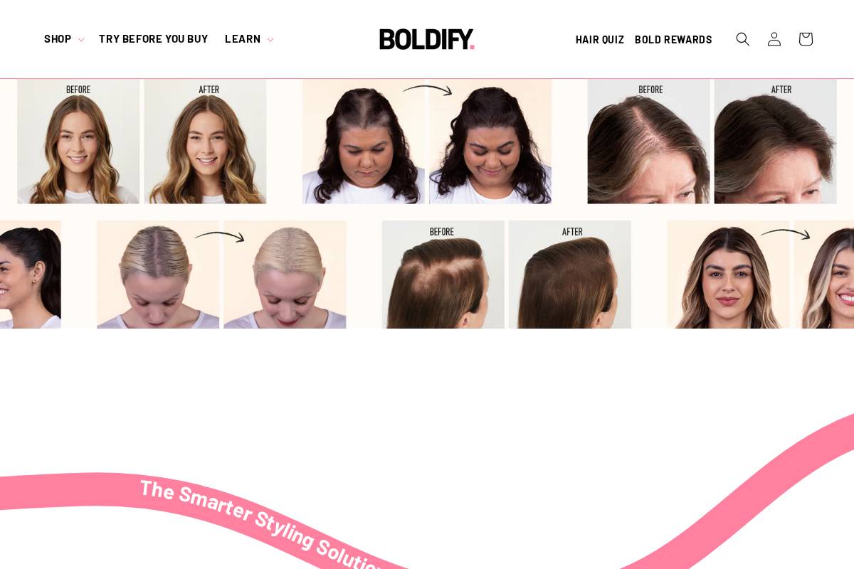 getboldify.com homepage screenshot