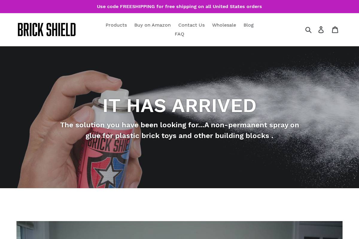 getbrickshield.com homepage screenshot