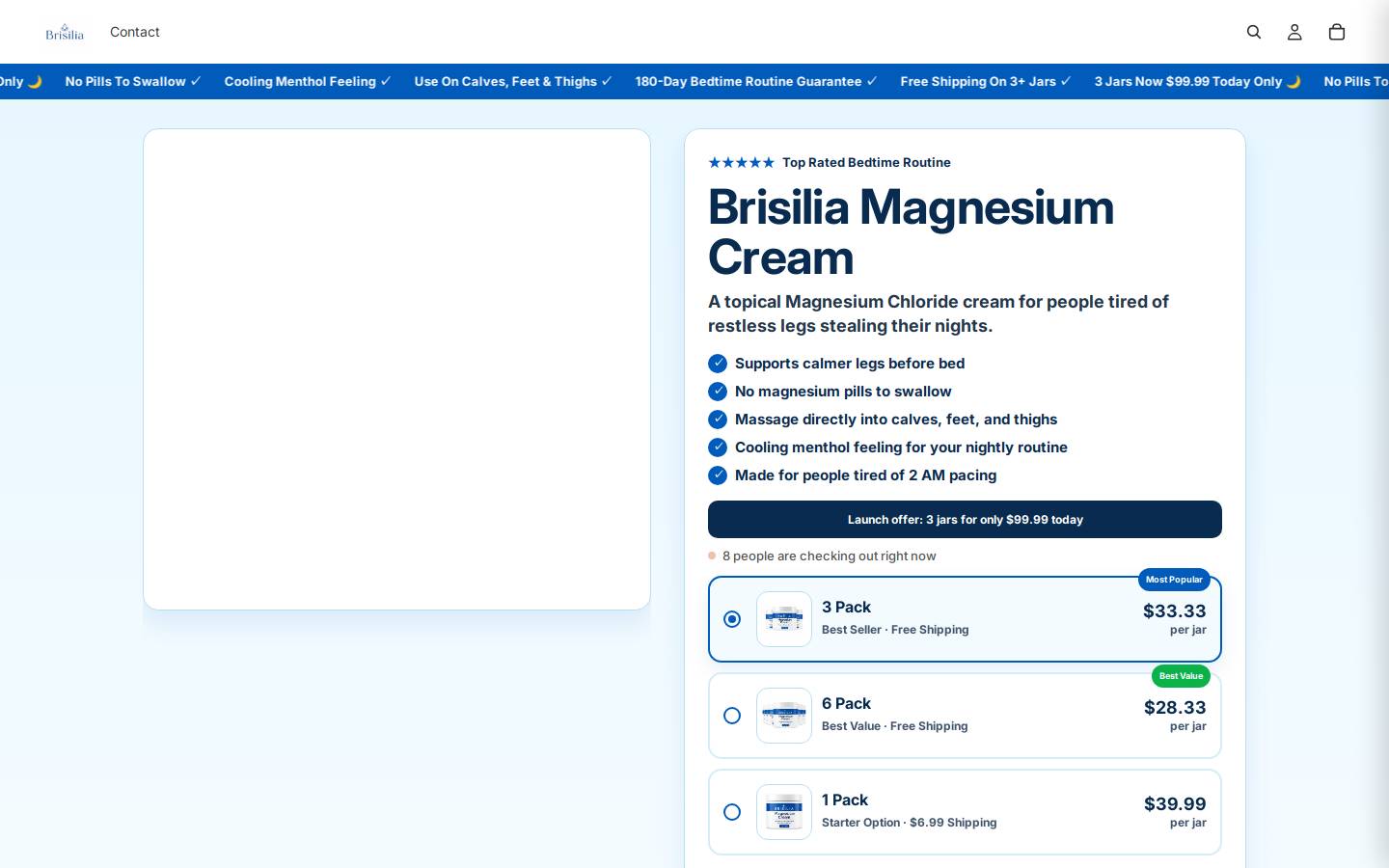 getbrisilia.com homepage screenshot