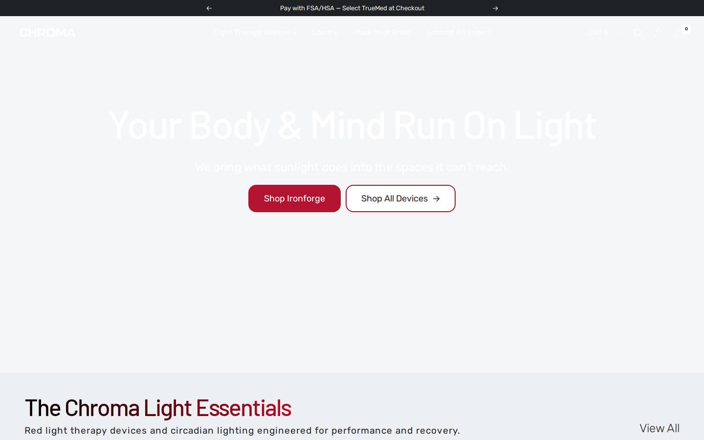getchroma.co homepage screenshot