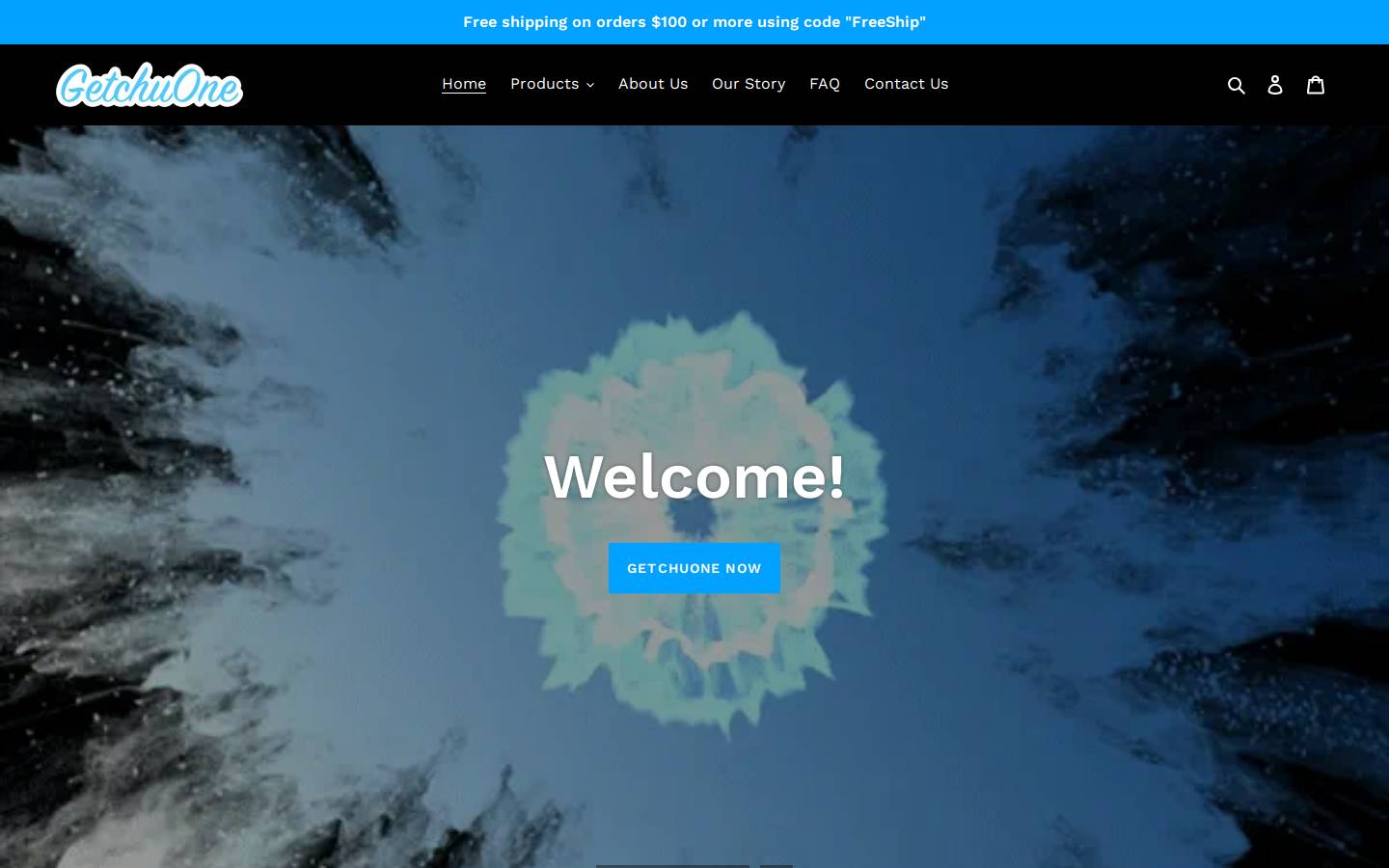 getchuone.com homepage screenshot