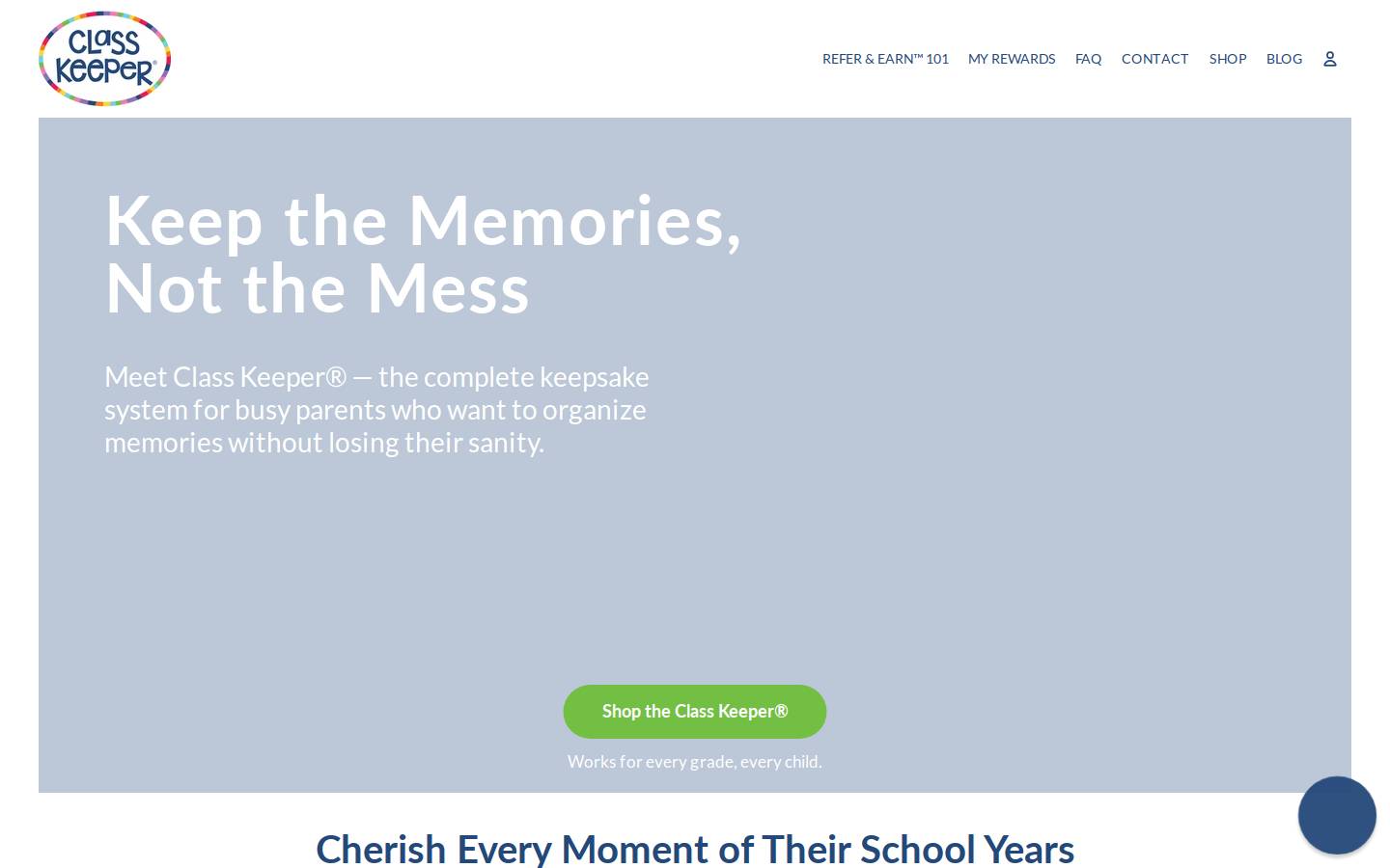 getclasskeeper.com homepage screenshot