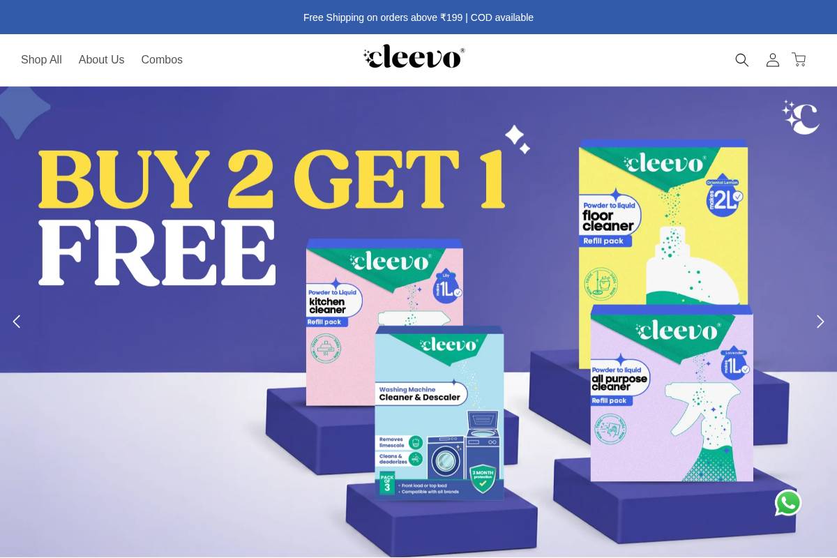 getcleevo.com homepage screenshot