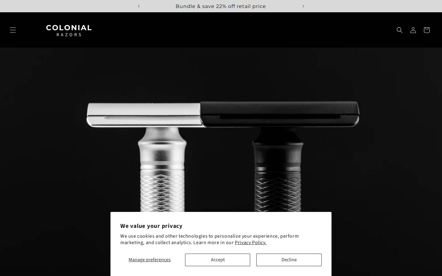 getcolonial.com homepage screenshot