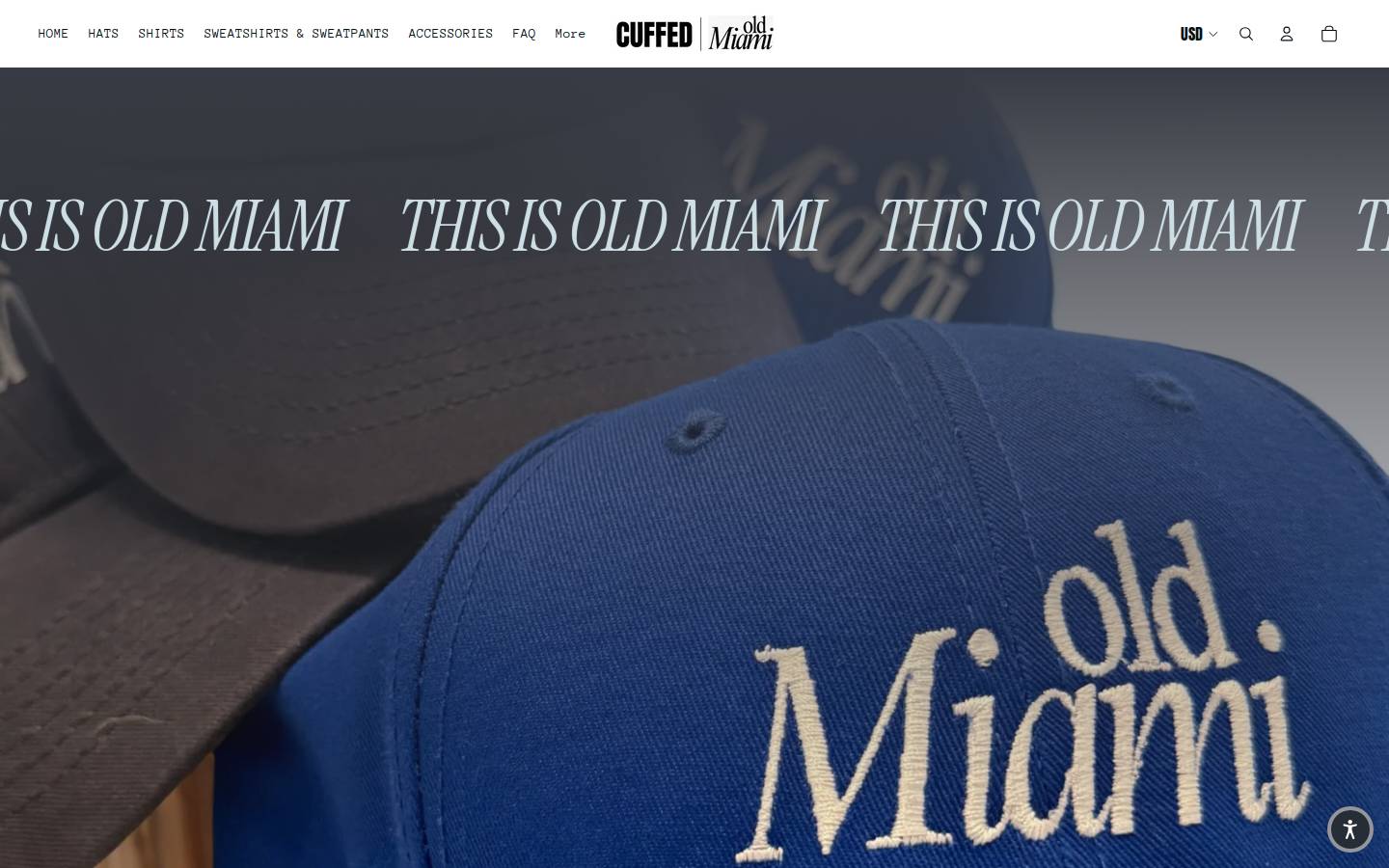 getcuffed.com homepage screenshot