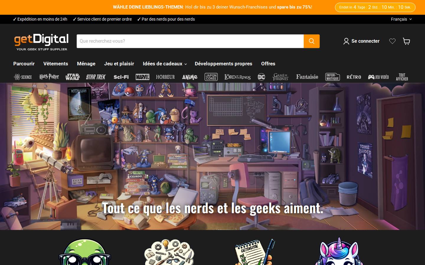 getdigital.fr homepage screenshot