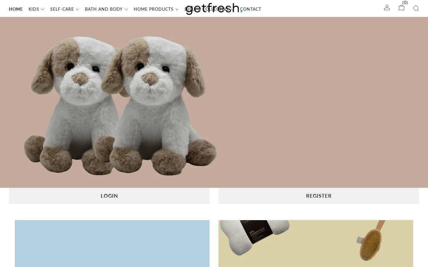 getfresh.com.au homepage screenshot