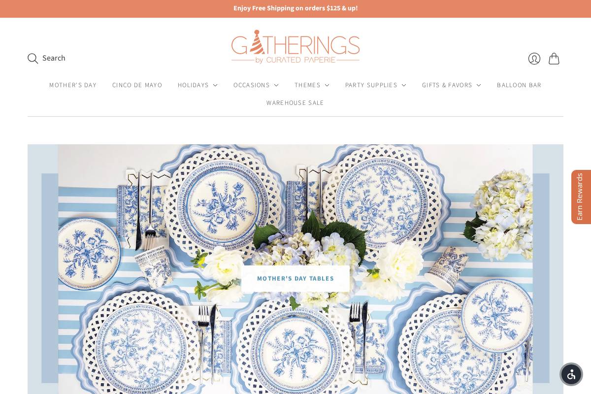 getgatherings.com homepage screenshot