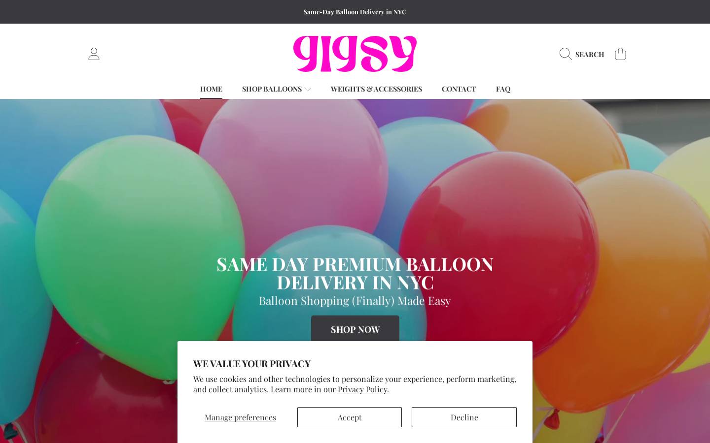 getgigsy.com homepage screenshot