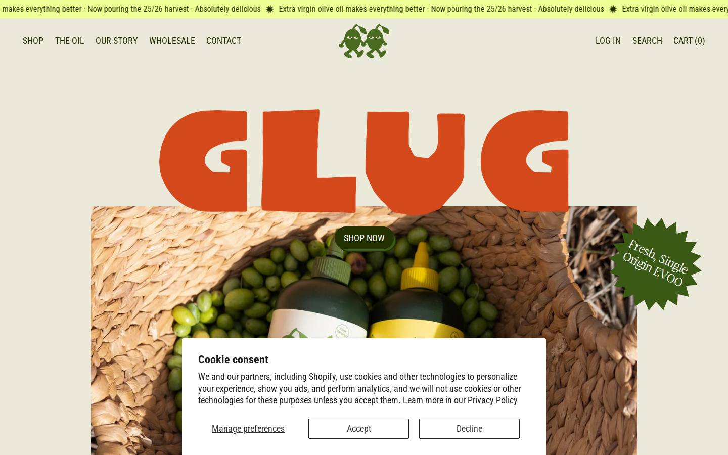getglug.com homepage screenshot