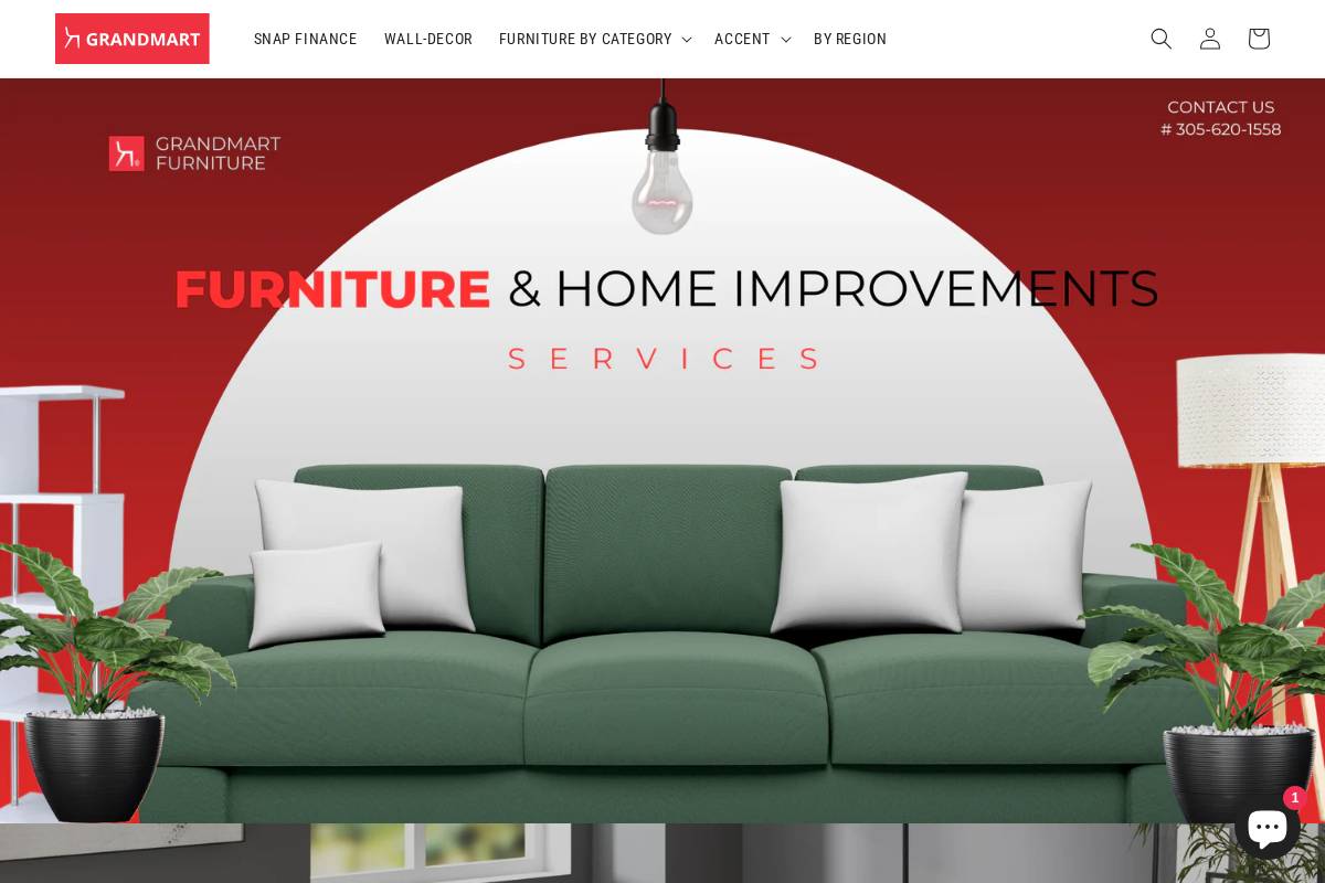 getgrandmart.com homepage screenshot