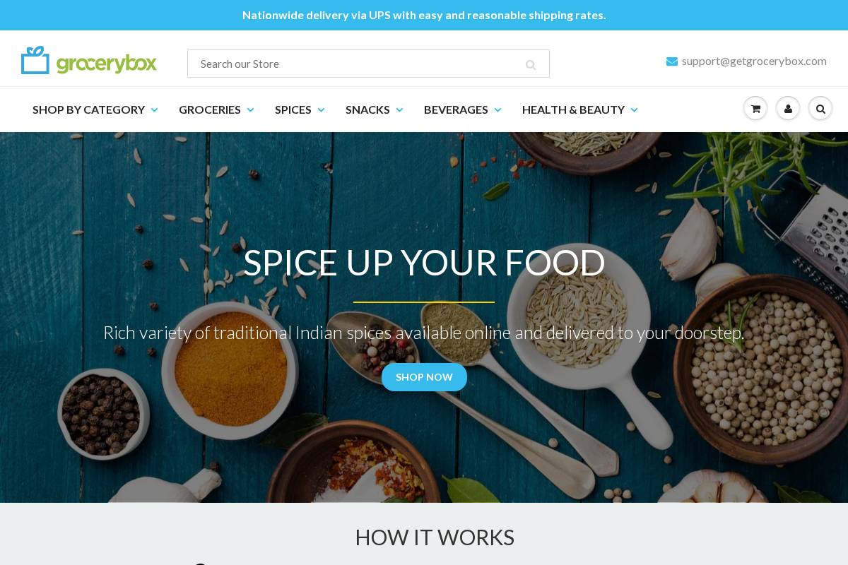 getgrocerybox.com homepage screenshot