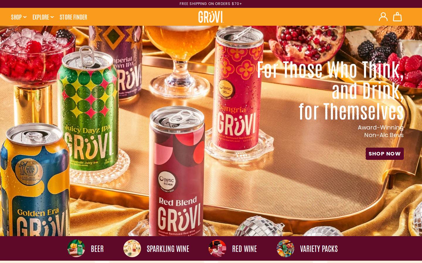 getgruvi.com homepage screenshot