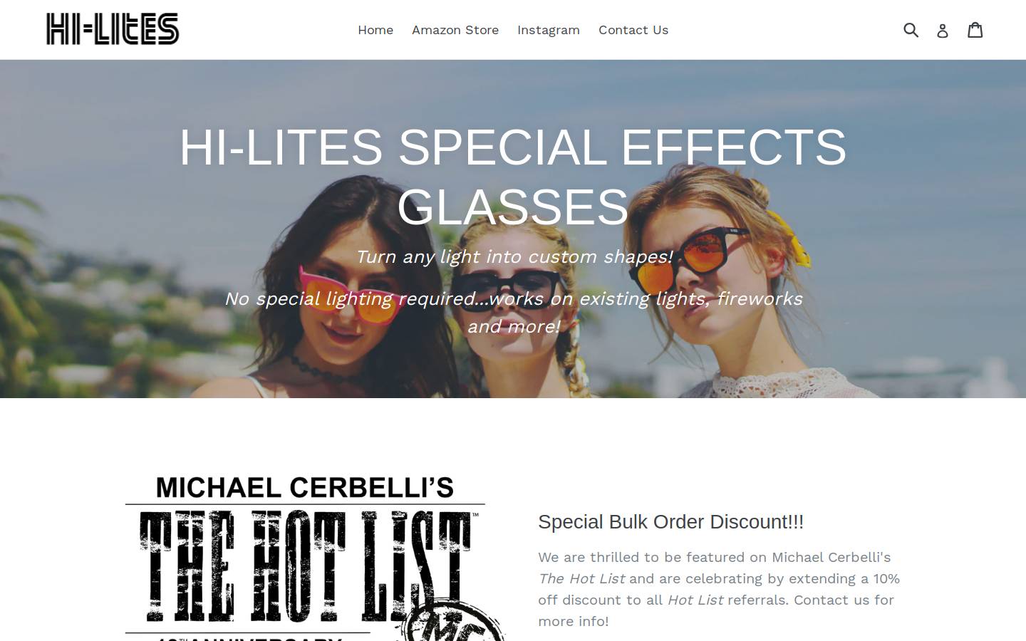 gethilites.com homepage screenshot