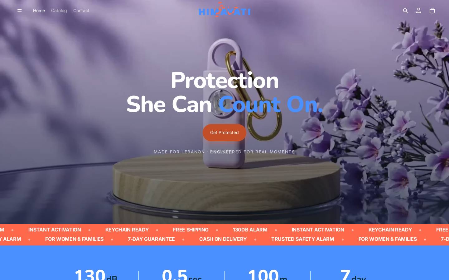 gethimayati.com homepage screenshot