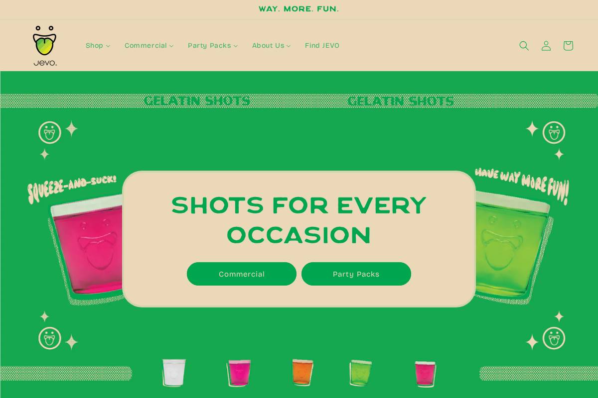 getjevo.com homepage screenshot