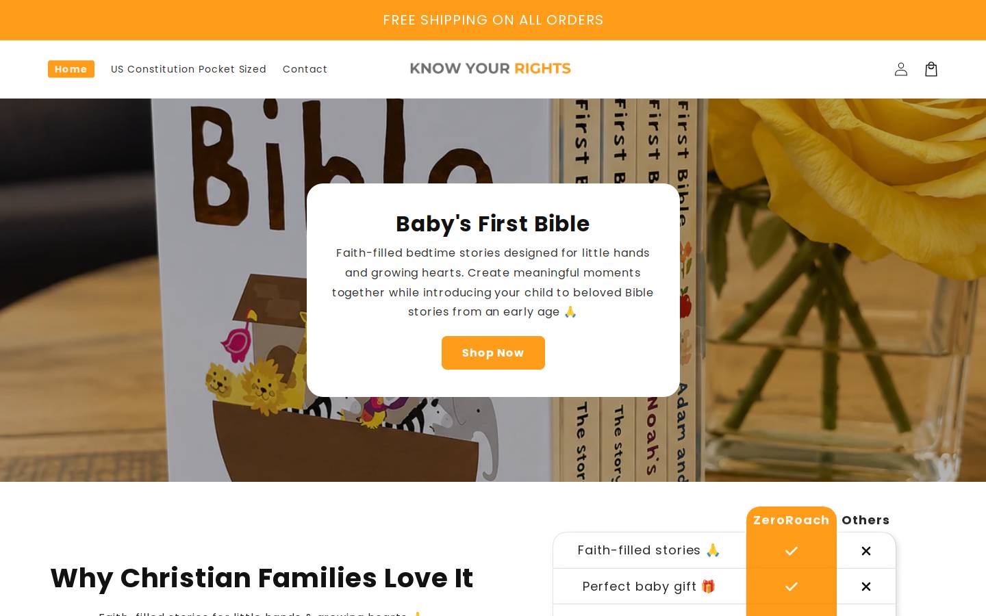 getknowyourights.com homepage screenshot