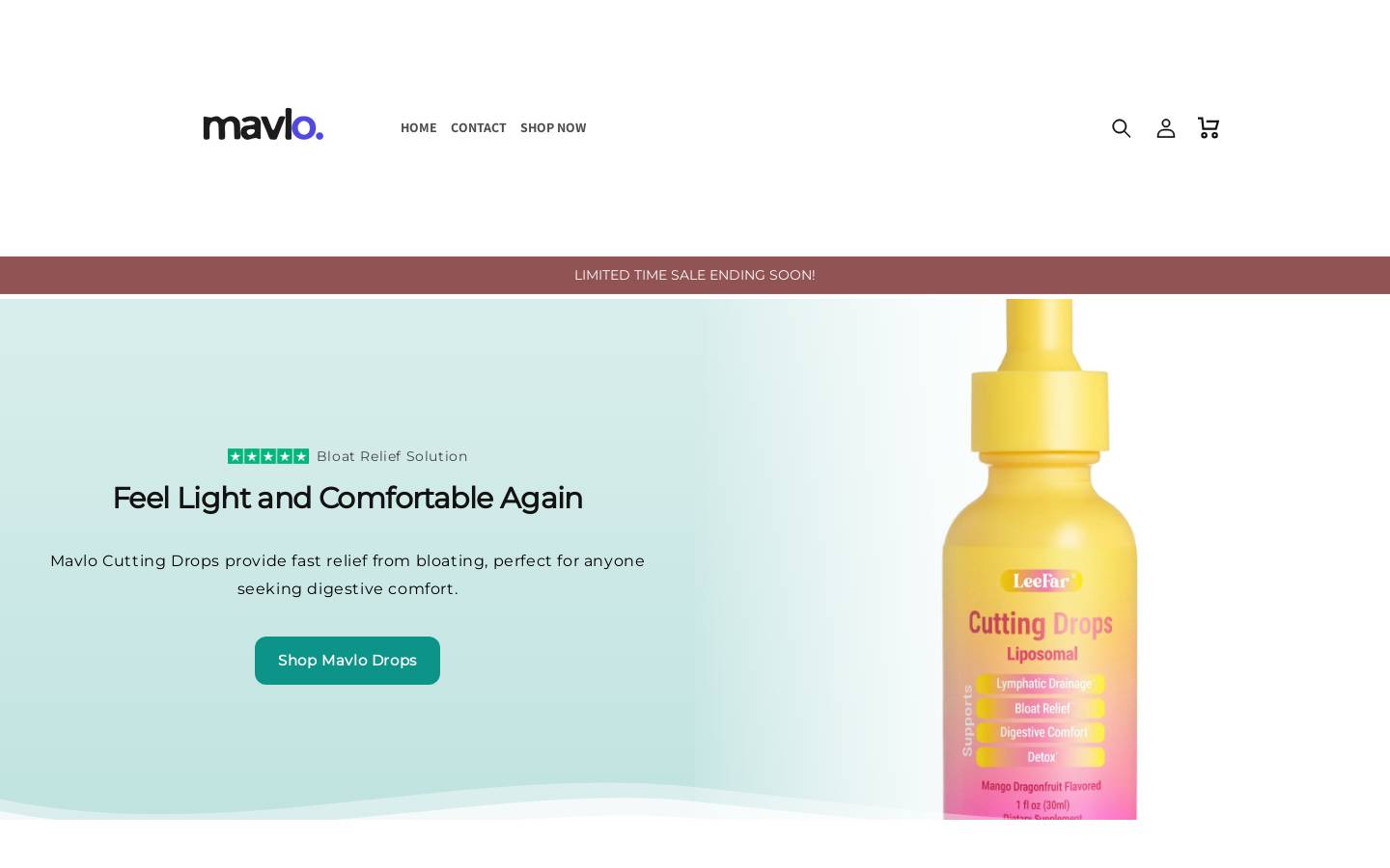 getmavlo.com homepage screenshot