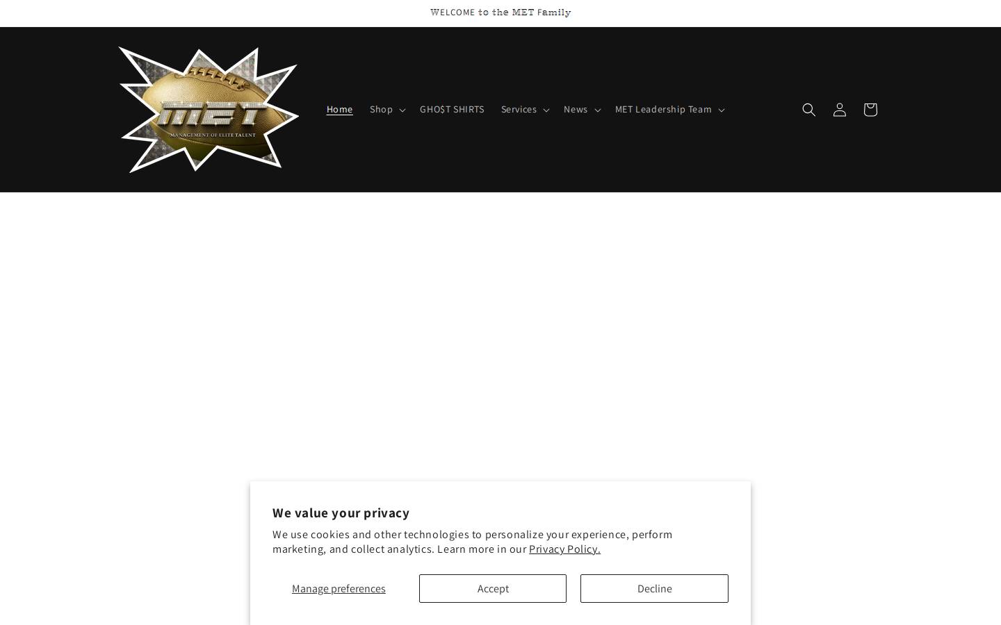 getmet.org homepage screenshot