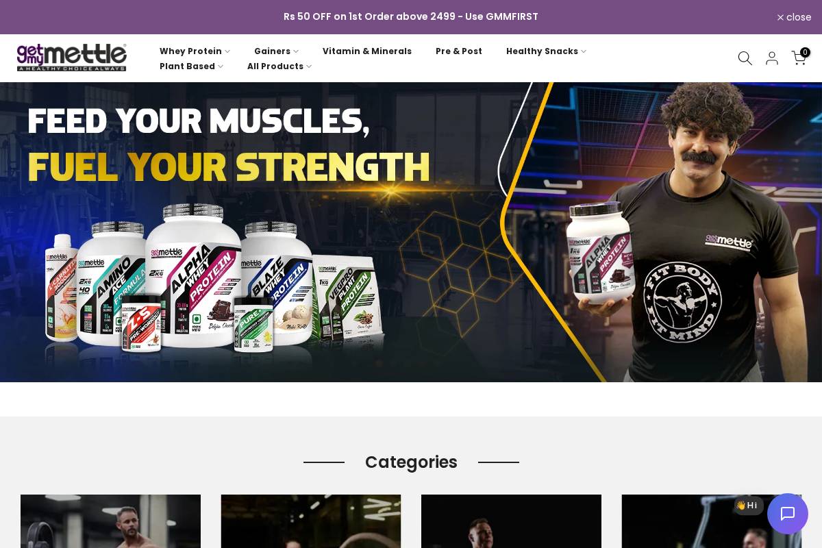 getmymettle.com homepage screenshot