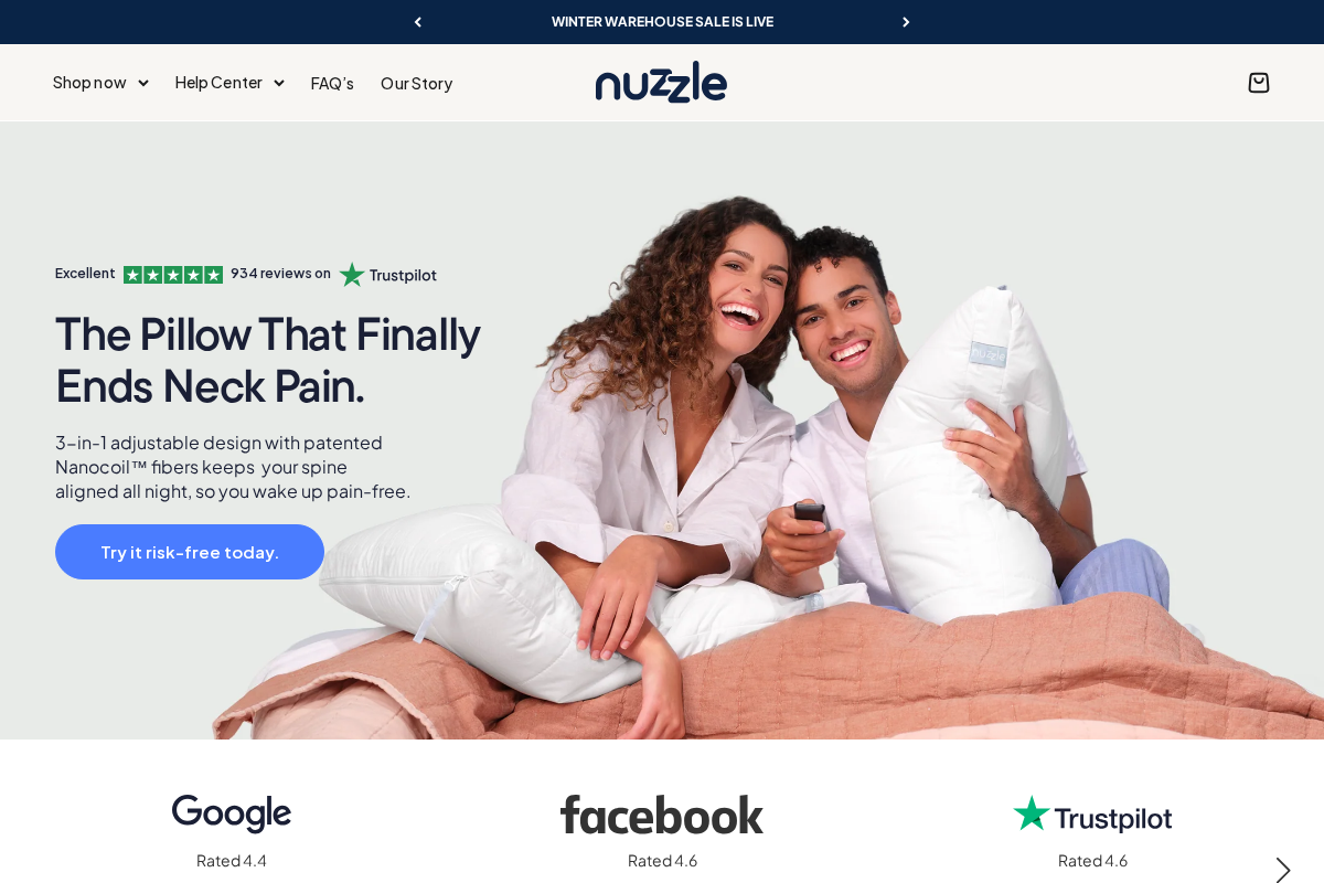 getnuzzle.com homepage screenshot