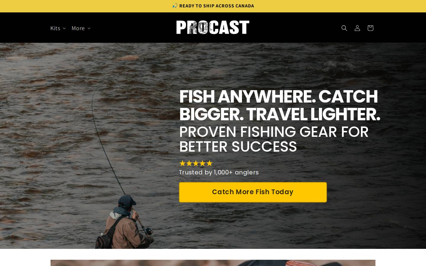 getprocast.com homepage screenshot
