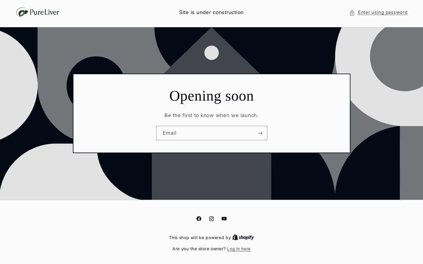 getpureliver.com homepage screenshot