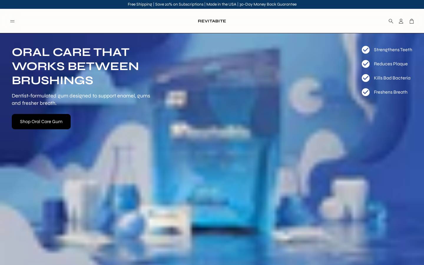 getrevitabite.com homepage screenshot