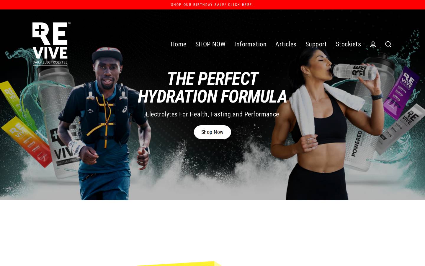 getrevive.co.za homepage screenshot
