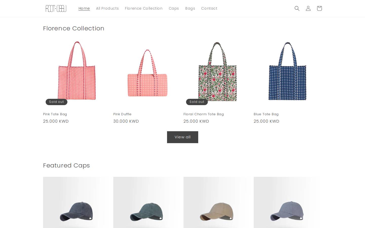getroot.store homepage screenshot
